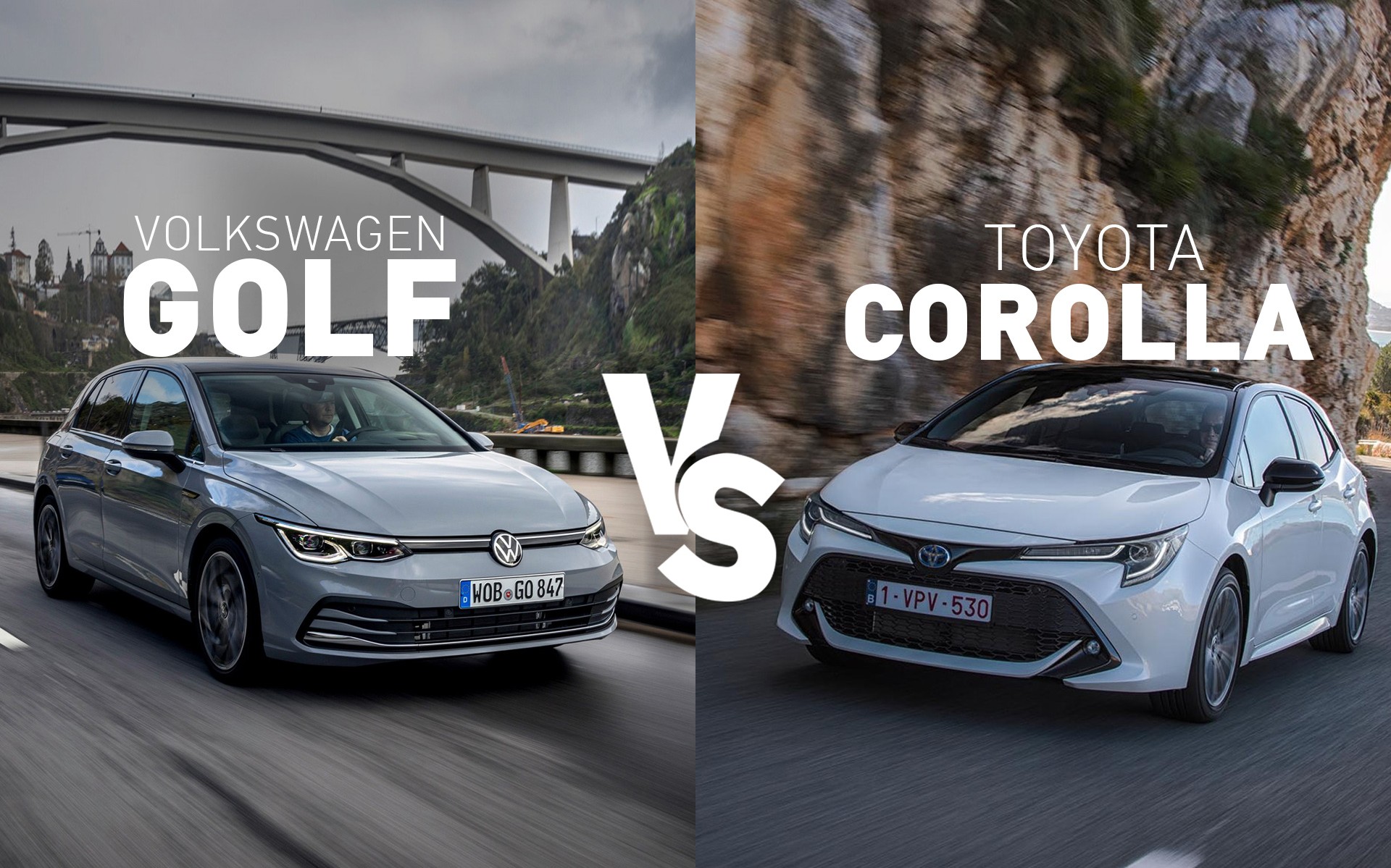 Δοκιμή: Toyota Corolla 1.2T vs Volkswagen Golf 1.0 eTSI - Δείτε τι ψηφίσατε