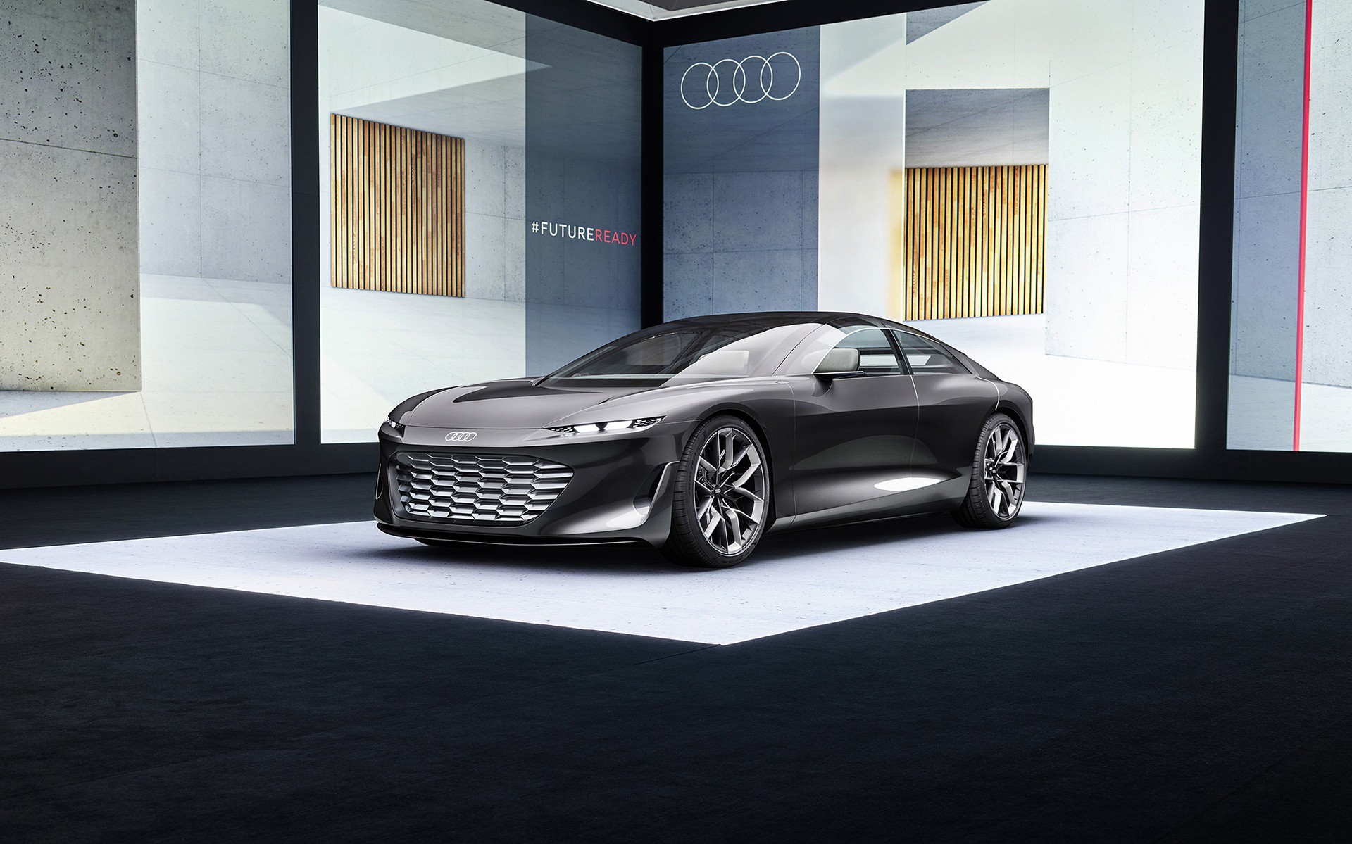 First Class ταξίδι στο μέλλον με το Audi grandsphere