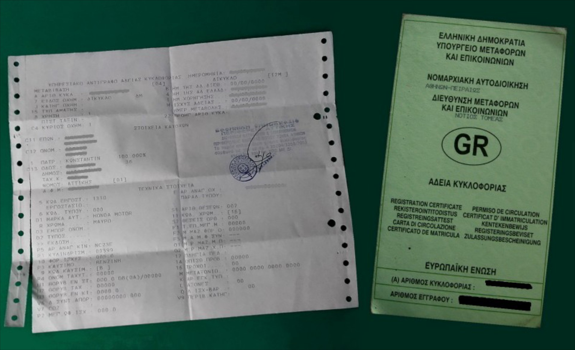 Μεταβίβαση μεταχειρισμένου αυτοκινήτου: Τι έντυπα χρειάζονται 