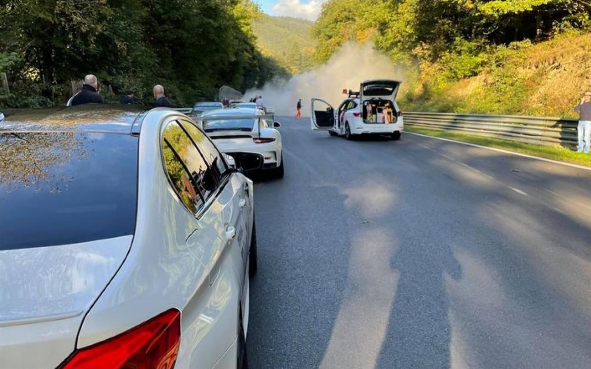 Χάος στο Nurburgring - Ένας νεκρός και πολλοί τραυματίες