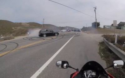 Οδηγοί SUV «κλείνουν» αυτοκινητόδρομο για να κάνουν… donuts! [Video]