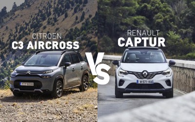 Δοκιμάζουμε δύο SUV που ξεχνάς το βενζινάδικο: Citroen C3 Aircross Diesel ή Renault Captur LPG;
