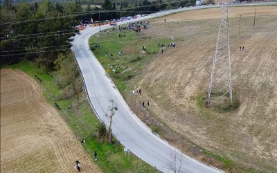 Ανάβαση Ελασσόνας: Honda Civic Type R τουμπάρει μπροστά στους θεατές! [Video]