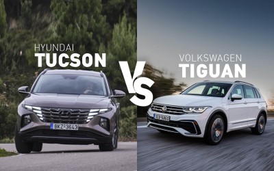 Σύγκριση οικογενειακών SUV: Hyundai Tucson vs Volkswagen Tiguan