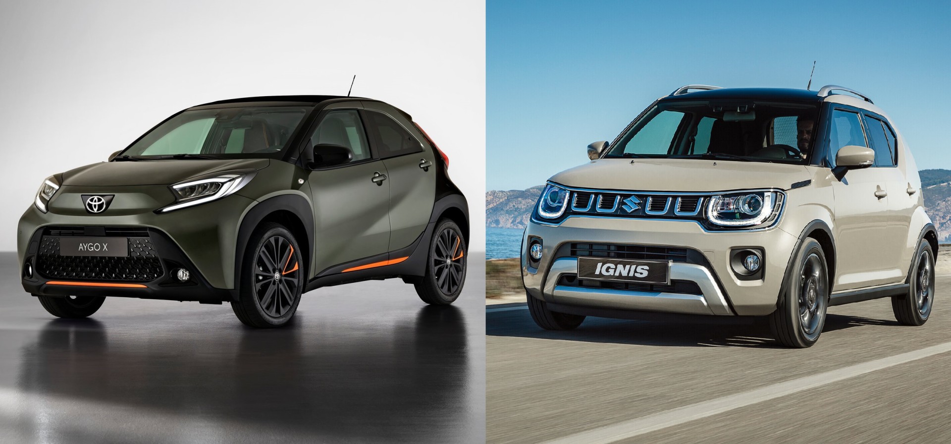 Σύγκριση μικρών crossover: Suzuki Ignis ή Toyota Aygo X;