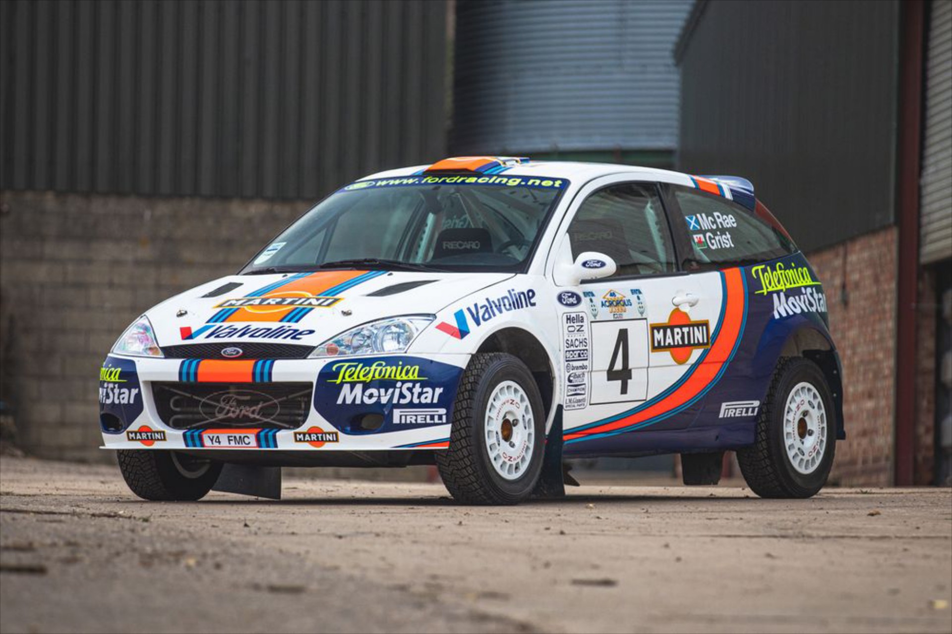 Πόσα θα δίνατε για το Ford Focus WRC με το οποίο ο McRae κέρδισε το Ακρόπολις;