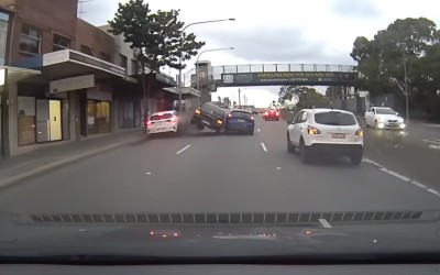 Δες τι μπορεί να συμβεί αν κάνεις σφήνες στον δημόσιο δρόμο [video]