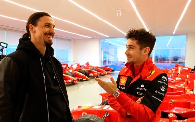 Τι δουλειά έχει ο Ibrahimovic στο σπίτι της Ferrari; [video] 