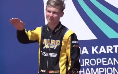 Ρώσος 15χρονος οδηγός χαιρετά ναζιστικά - Χάνει την αγωνιστική άδεια [video]