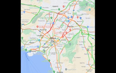 Χαμός αυτήν τη στιγμή στους δρόμους της Αθήνας-Δείτε πού έχει κίνηση
