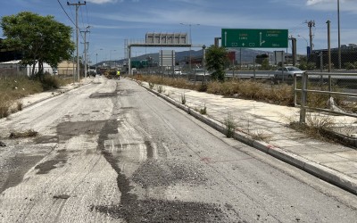 Νέα άσφαλτος στις παλαιές Ε.Ο. Αθηνών-Κορίνθου, Αθηνών-Λαμίας και Αθηνών-Χαλκίδας