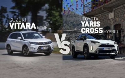 Υβριδικά 4κίνητα B-SUV: Suzuki Vitara vs Toyota Yaris Cross – Ποιο προτιμάτε;