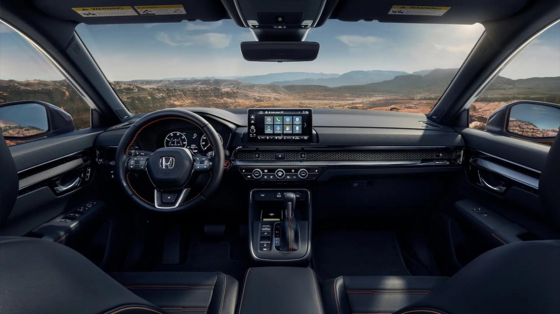 Η πρώτη εικόνα από το εσωτερικό του νέου Honda CR-V 