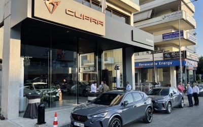 Το GOCAR στα εγκαίνια της πρώτης αντιπροσωπείας CUPRA στην Ελλάδα