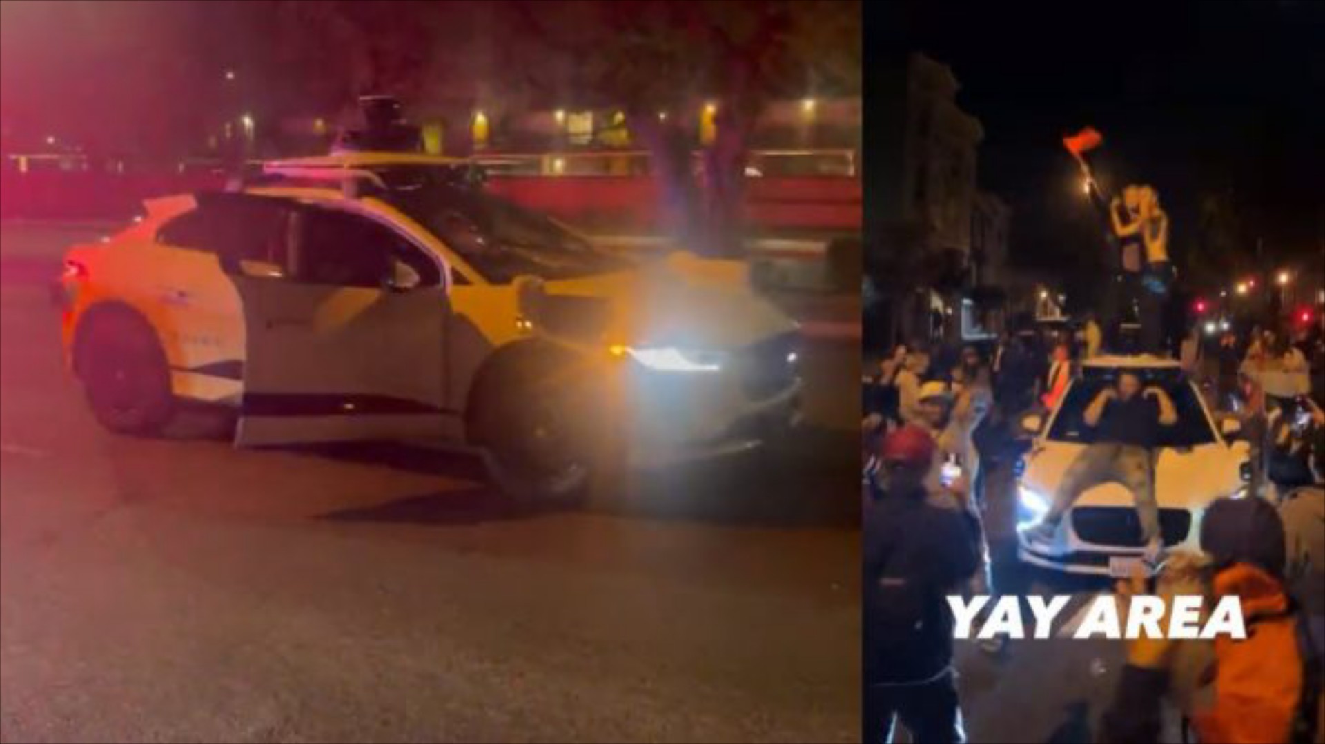 Video: Πεζοί χτυπούν και πατούν αυτόνομες Jaguar!