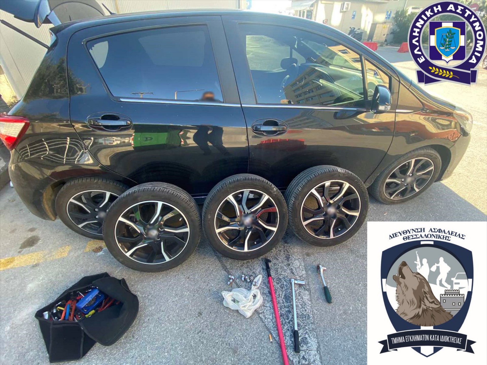 Θεσσαλονίκη: Έπιασαν τον κλέφτη των Toyota Yaris - Δείτε το video