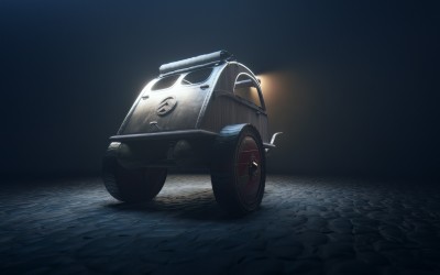 Η Citroen στη Retromobile 2023 με 2CV βγαλμένο από ταινία του Αστερίξ
