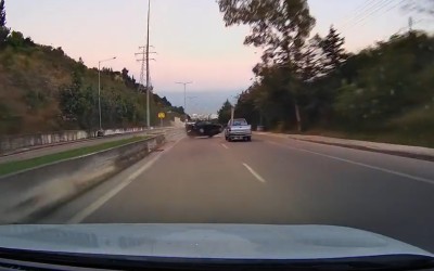 Video: Ανατριχιαστικό ατύχημα στην Περιμετρική Πάτρας!