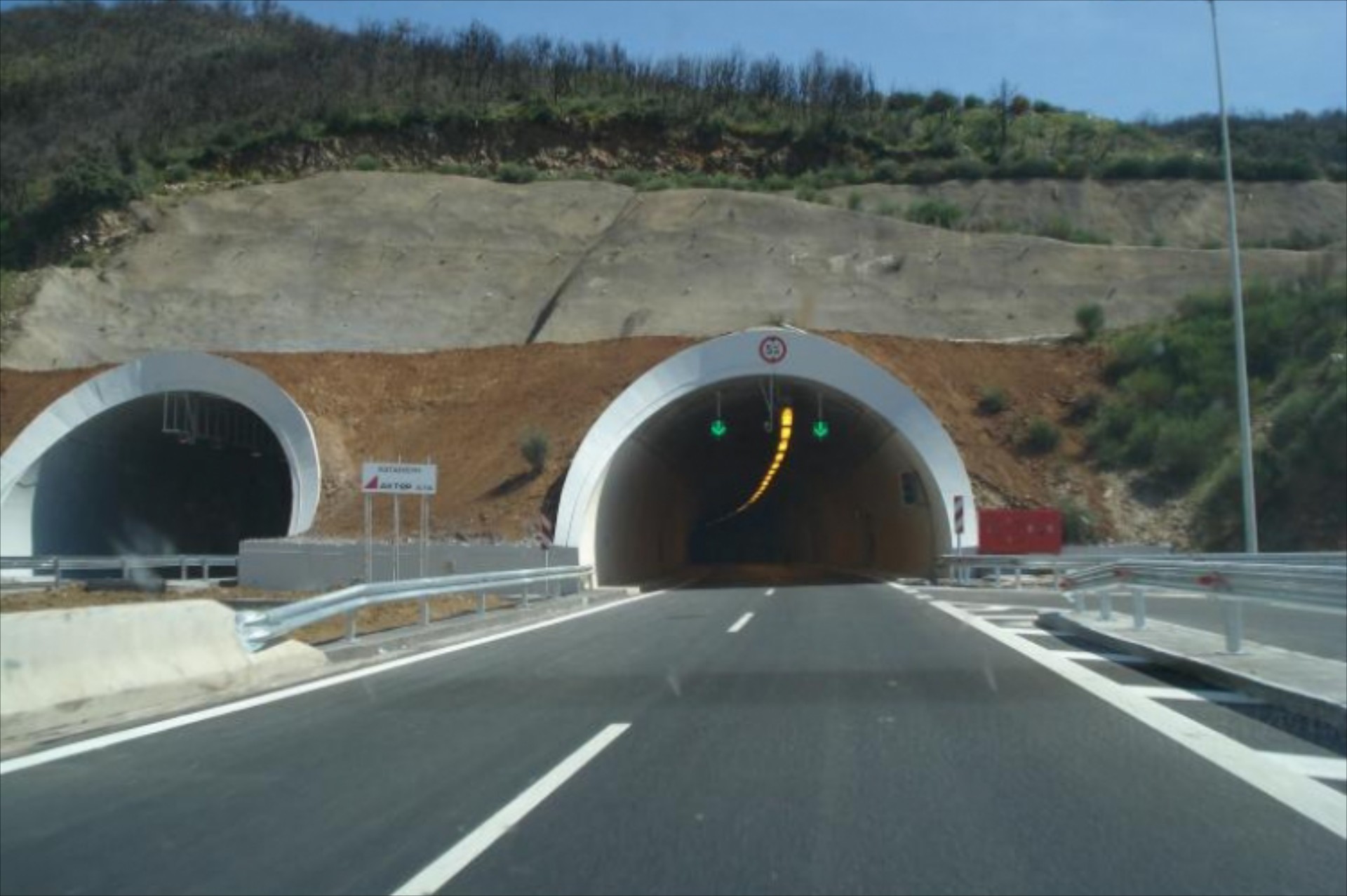 Πελοπόννησος: Κλειστό τούνελ στην Κορίνθου-Τρίπολης-Καλαμάτας 