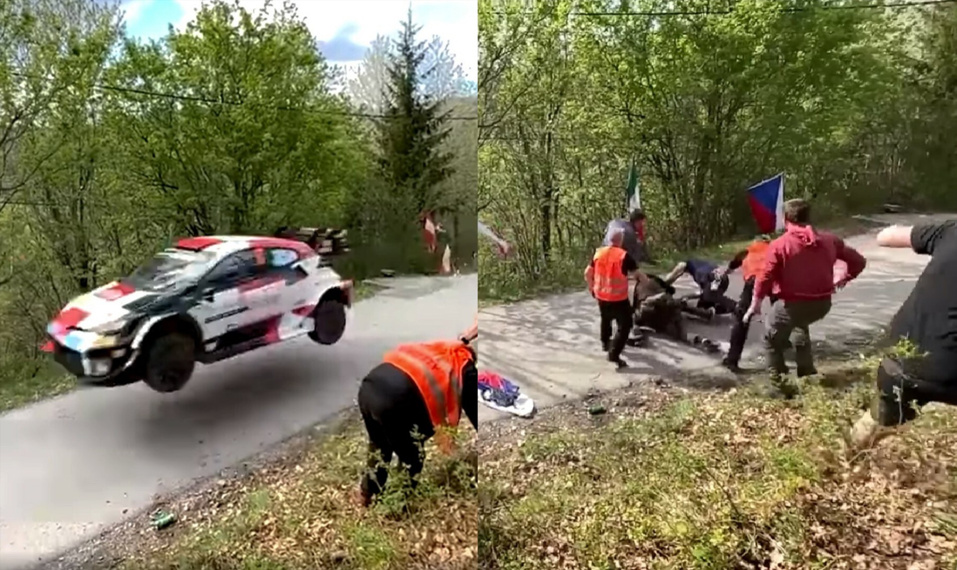 WRC: Θεατές πλακώθηκαν στο ξύλο την ώρα του αγώνα στη Κροατία- Δείτε το video
