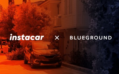 Συνεργασία instacar και Blueground: Μετακίνηση και διαμονή, σε ένα!