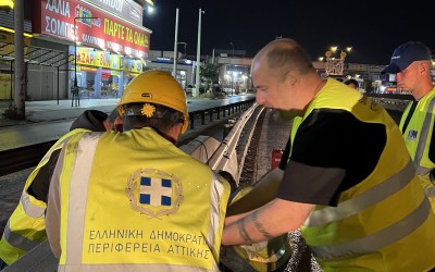 Παρεμβάσεις σε σημεία-SOS της λ. Κηφισού και λ. Αλίμου-Κατεχάκη