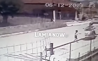 Video: Οργή στη Λαμία - Μοτοσικλέτα παρασύρει 5χρονο και φεύγει!