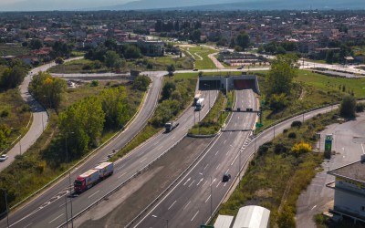 Διακόπηκε η κυκλοφορία στη Ν.Ε.Ο. από Κατερίνη μέχρι Λαμία