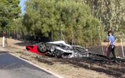 Τραγικό δυστύχημα με Ferrari – 2 άνθρωποι έχασαν τη ζωή τους [video]