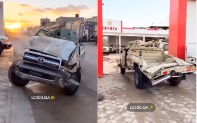 Video: Ένα Toyota Land Cruiser που δεν θέλει να πεθάνει με τίποτα!