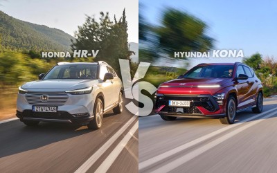 Υβριδικό SUV: Honda HR-V vs Hyundai Kona – Ποιο διαλέγεις;
