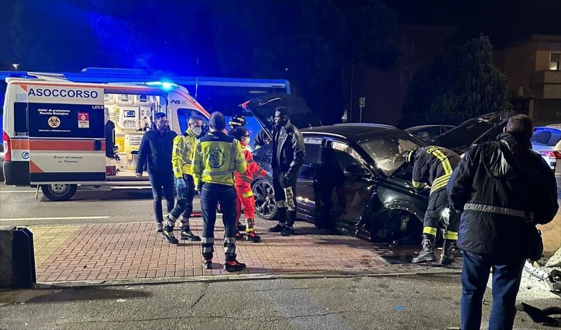 Σοβαρό τροχαίο για τον Μπαλοτέλι – Δείτε πως έγινε το Audi Q8 [video] 