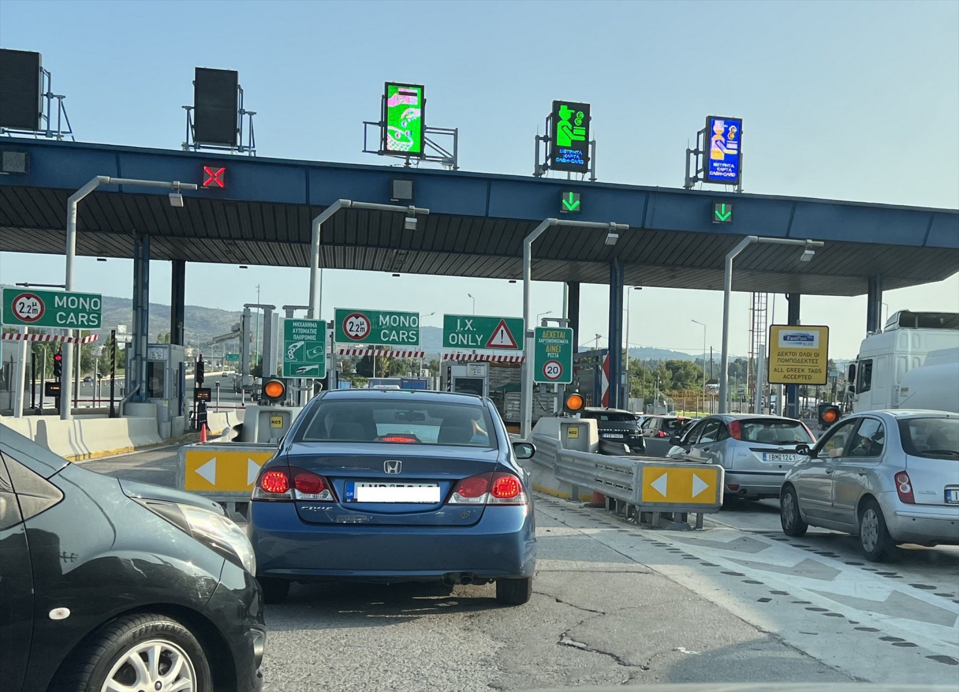 Διόδια: Πόσο θα πληρώνουμε για Θεσσαλονίκη και Πάτρα το 2024 - Αναλυτικά οι τιμές