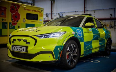 Το ηλεκτρικό Ford Mustang Mach-E έγινε ασθενοφόρο [video] 