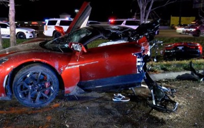 Maserati κόπηκε στη μέση - Νεκρός ο οδηγός [το σοκαριστικό video]