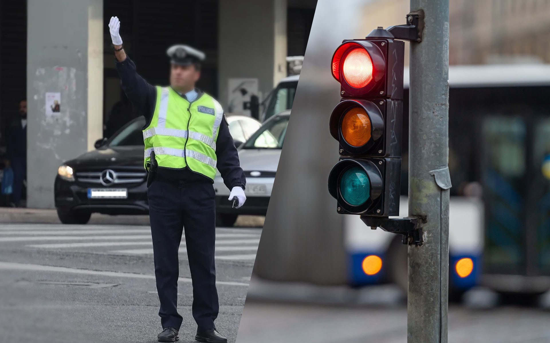 Τροχονόμος σε φανάρι: Πότε επιβάλλεται πρόστιμο 150 ευρώ;
