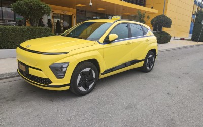 Στην Ελλάδα το πρώτο ηλεκτρικό Hyundai Kona Ταξί - Κάτω από 14.000 ευρώ η τιμή του