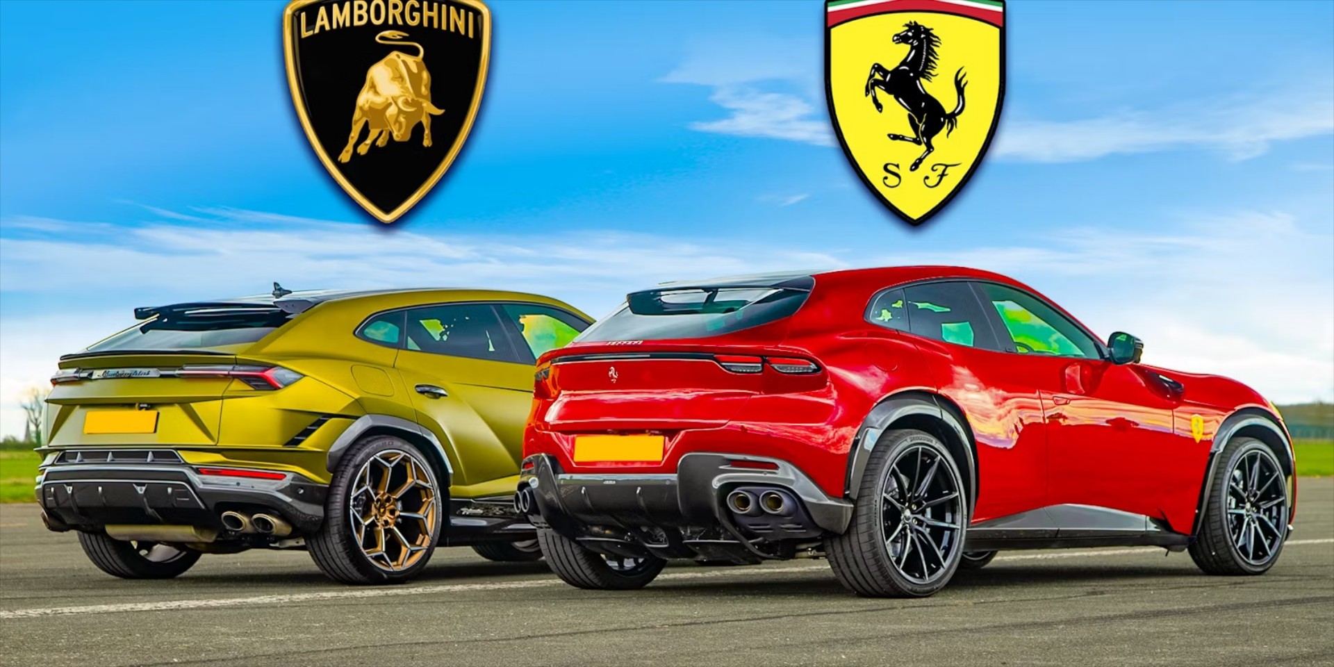 Ferrari Purosangue vs Lamborghini Urus: Ποιο είναι πιο γρήγορο; [Video]