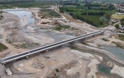 Ελλάδα: Έτοιμη η νέα γέφυρα των 45 εκατ. ευρώ – Έχει και πεζοδρόμια [video]