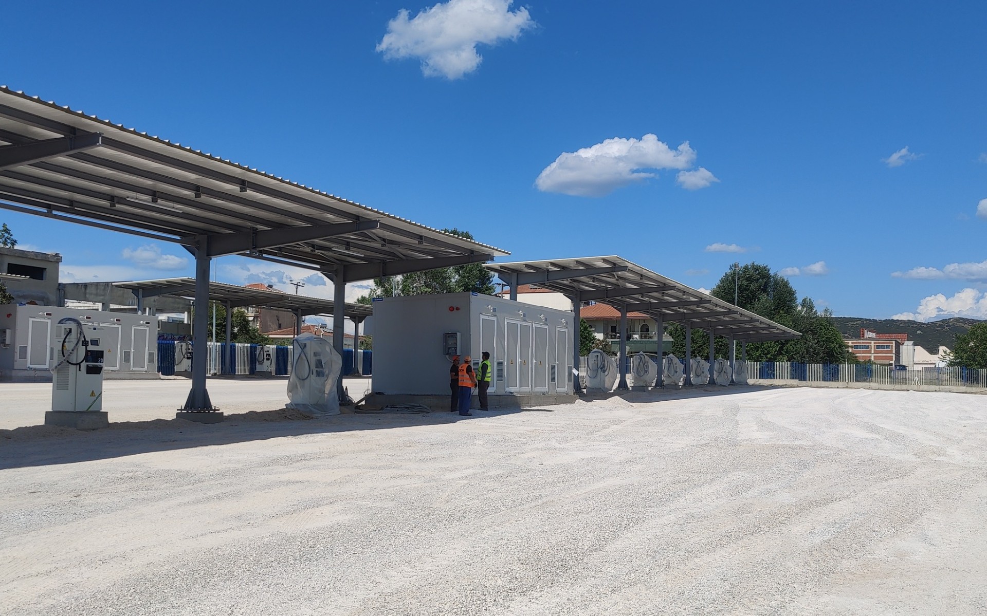 Θεσσαλονίκη: Αυτός είναι ο νέος τεράστιος σταθμός φόρτισης - Φορτίζει 55 οχήματα συγχρόνως