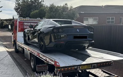 Η αστυνομία «έγδυσε» οδηγό Ferrari - Του κατάσχεσαν supercar 700.000 $