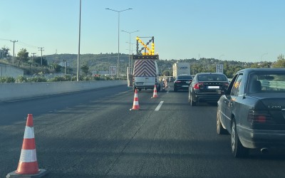 Εθνική Οδός Αθηνών-Λαμίας: Κλείνουν λωρίδες από σήμερα στο ύψος Αφιδνών