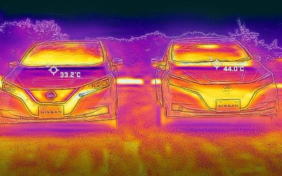 Επαναστατικό χρώμα από τη Nissan – Κάνει τα αυτοκίνητα πιο δροσερά