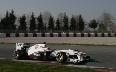 F1: Μια Sauber στην κορυφή την 3η μέρα