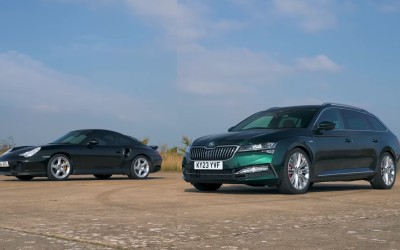 Skoda Superb κόντρα σε Porsche 911 Turbo S – Έχει ελπίδα; [Video]