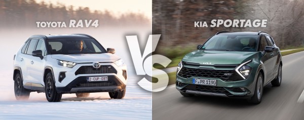 Kia Sportage vs Toyota RAV4 - Υβριδικά SUV σε… κόντρα!