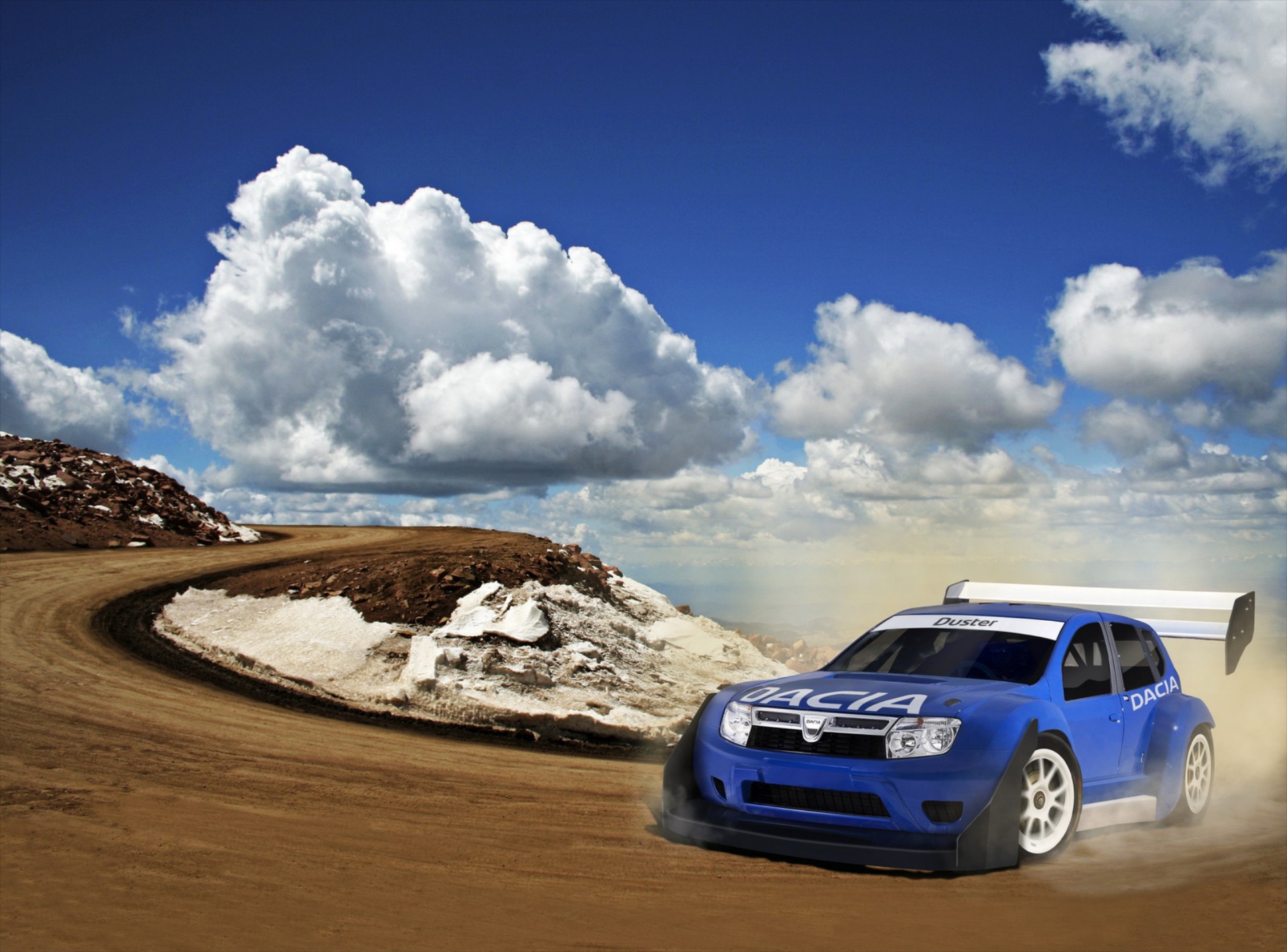 To Dacia Duster στο Pikes Peak