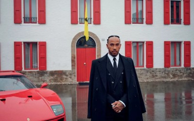 Η πρώτη μέρα του Lewis Hamilton στο Maranello!