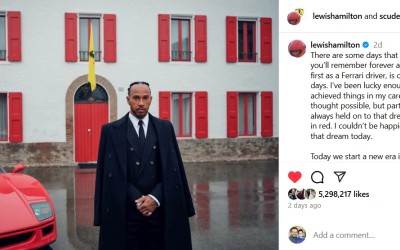 H φωτογραφία με τα περισσότερα likes στην ιστορία της F1