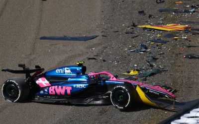 Σοκαριστικό ατύχημα στην F1 – Χτύπησε στις μπαριέρες με 320 km/h [video]